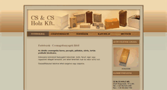 Desktop Screenshot of fadobozgyartas.hu